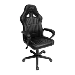 Cadeira Gamer Vinik Atlas Preta/Cinza, Inclinação 3 a 16 Graus, Pistão Classe 3, Base Nylon 320mm, Braço Acolchoado, Suporta até 120kg