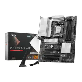 Placa Mãe MSI PRO B850-P WIFI (Socket AM5/AMD B850/DDR5/M.2/Wi-Fi 7/Bluetooth 5.4)