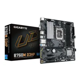 Placa Mãe Gigabyte B760M D3HP (LGA 1700/Intel B760/DDR5/M.2)