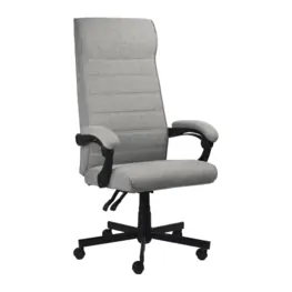 Cadeira de Escritório Ergonômica PCYES Magnus Gray, Reclinável 135 Graus, Encosto Alto, Apoio Lombar Integrado, Suporta até 120kg - PCEMAGCZ