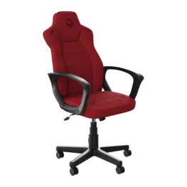 Cadeira Gamer PCYES Mad Racer STI Comfort First Blood, Inclinação até 135 Graus, Tecido Linho, Pistão Classe 3, Suporta até 120kg - PCSTI-FB