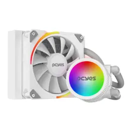 WaterCooler PCYES Sangue Frio 3 White Ghost, ARGB, 120mm, Intel/AMD, TDP 200W, Branco - ARGBSF3120WGBR