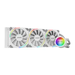 WaterCooler PCYES Sangue Frio 3 White Ghost, ARGB, 360mm, Intel/AMD, TDP 350W, Branco - ARGBSF3360WGBR