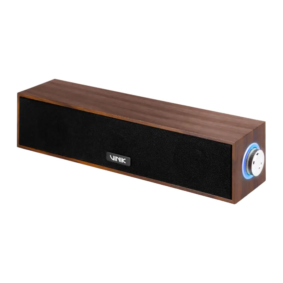 Soundbar Vinik Wood 2.0 (6W RMS) USB/P2