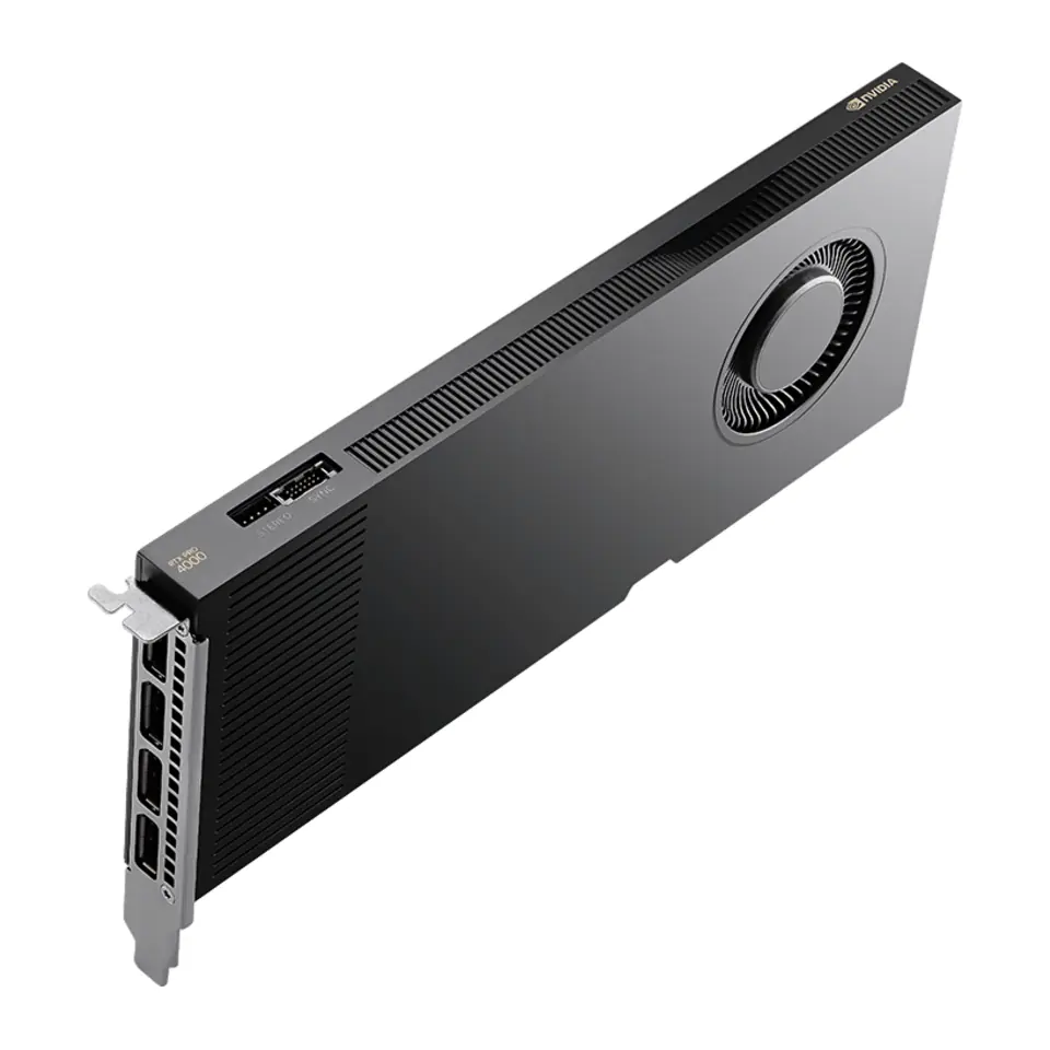 Placa de Vídeo PNY NVIDIA RTX PRO 4000 Blackwell 24GB GDDR7 192-bit PCI Express 5.0 x16