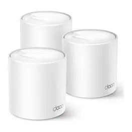 Roteador Mesh TP-Link Deco X50 Wi-Fi 6 AX3000 Dual Band Gigabit (3-Pack) - Deco X50 (3-Pack)
