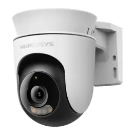 Câmera de Segurança Mercusys MC510 Wi-Fi Pan/Tilt 360 2K 3MP Externa IP65 Visão Noturna Colorida - MC510