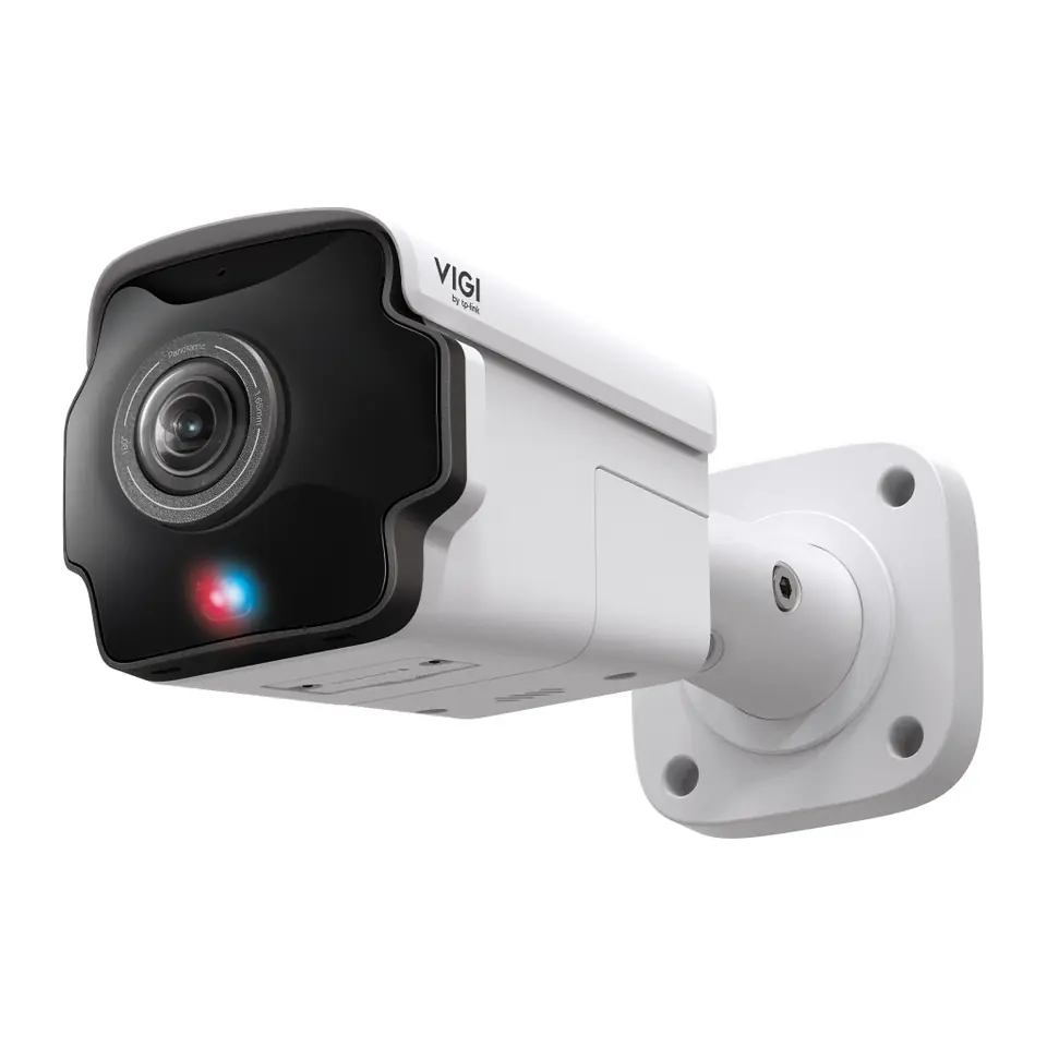 Câmera IP TP-Link VIGI InSight S385PI 8MP 4K Bullet Panorâmica 180 Graus Externa IR PoE+ IP67 IK10 - InSight S385PI