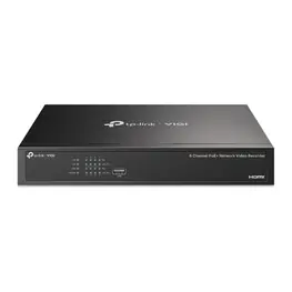 Gravador de Vídeo NVR TP-Link VIGI NVR1008H-8MP 8 Canais PoE+ 113W 4K H.265+ - VIGI NVR1008H-8MP