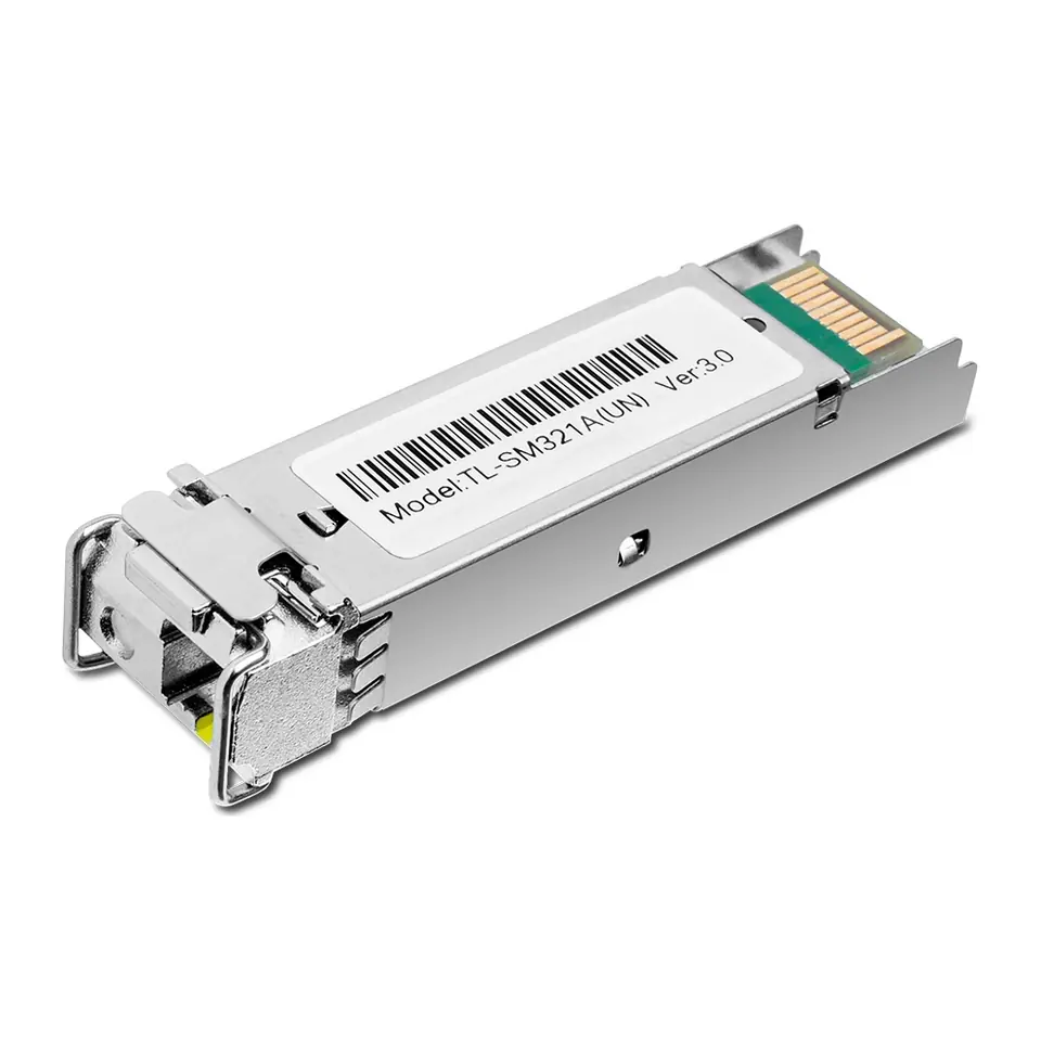 Módulo SFP TP-Link Omada TL-SM321A 1.25G Bidirecional WDM 1000Base-BX Monomodo LC 20 km Tx 1550 nm Rx 1310 nm - TL-SM321A