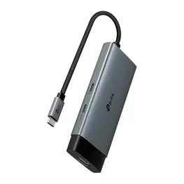 Hub USB-C TP-Link UH5020C 5 em 1 (2x USB 3.0 + USB-C + HDMI 4K 60Hz + PD 100W) - UH5020C