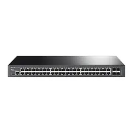 Switch TP-Link Omada TL-SG3452X 52 Portas 48 Gigabit e 4 SFP+ 10G Gerenciável L2+ Rack - TL-SG3452X