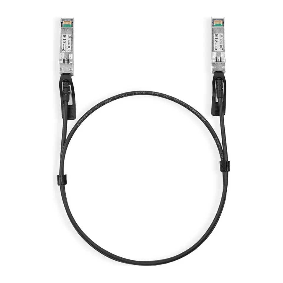 Cabo DAC TP-Link Omada SM5220-1M SFP+ 10G de Conexão Direta 1 Metro - SM5220-1M