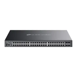 Switch TP-Link Omada SG5452XMPP 52 Portas 48 Gigabit PoE++ 770W e 4 SFP+ 10G Gerenciável L3 Lite - SG5452XMPP