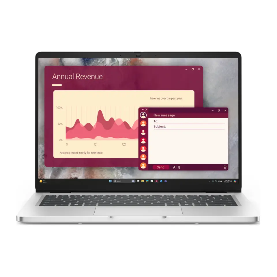 Notebook Dell Pro 14 PC14250 - Intel Core Ultra 5 235U, 8GB DDR5, SSD 512GB, Tela 14" WUXGA, Windows 11 Pro
