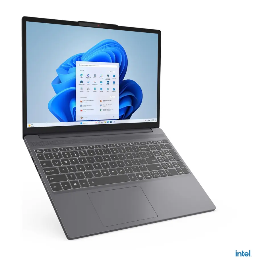 Notebook Lenovo IdeaPad Slim 3 15IRU10 - Intel Core 3 100U, 8GB DDR5, SSD 256GB, Tela 15,3" WUXGA, Windows 11 Home