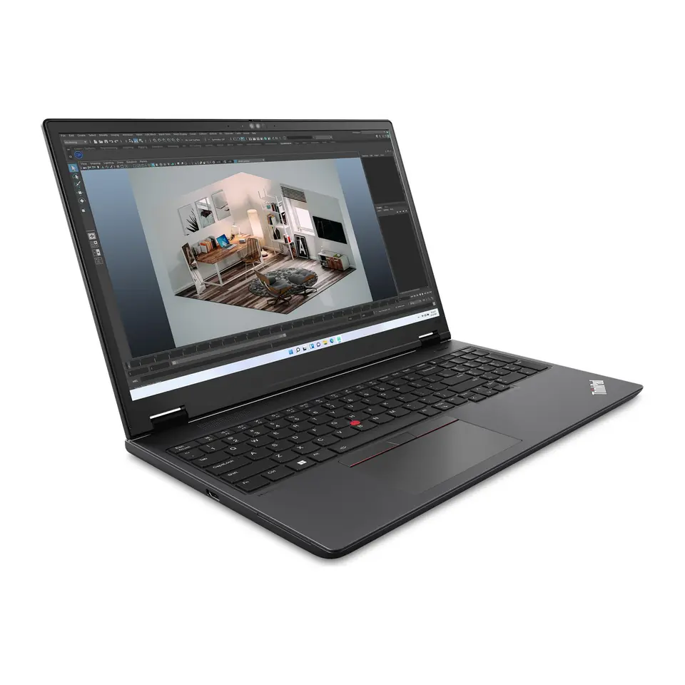 Notebook Lenovo ThinkPad P16v Gen 2 - Intel Core Ultra 7 155H, 16GB DDR5, SSD 512GB, NVIDIA RTX 1000 Ada 6GB, Tela 16" WUXGA, Windows 11 Pro