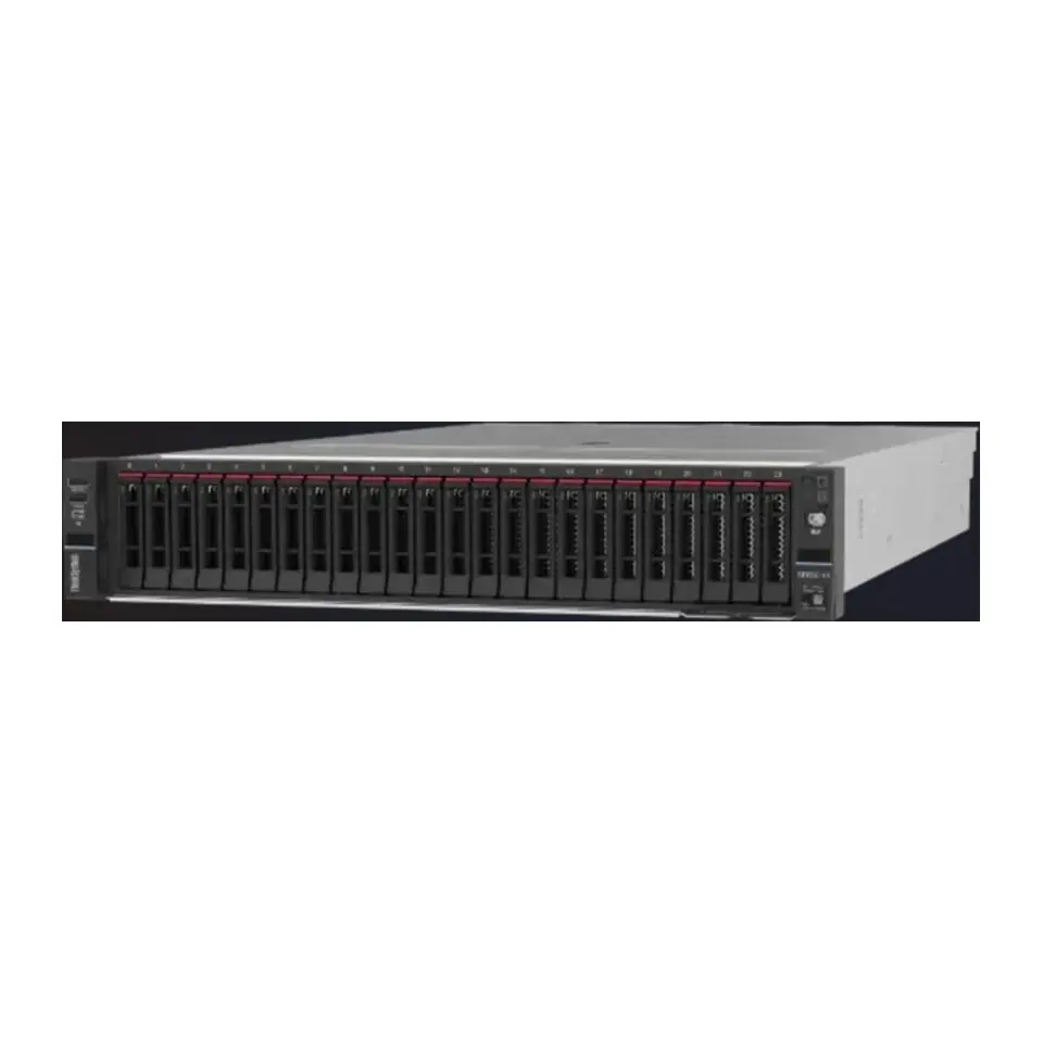 Servidor Lenovo ThinkSystem SR650 V4 Rack 2U - Intel Xeon 6505P 12C, 32GB DDR5, 2x HD 2.4TB SAS, 2x Fonte 1300W