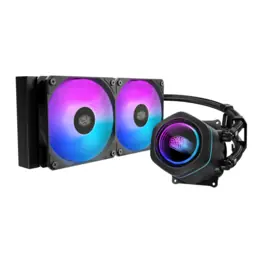 WaterCooler Cooler Master MasterLiquid Core Nex 240, ARGB, 240mm, Intel/AMD, Preto - MLX-D24M-A18PA-R1