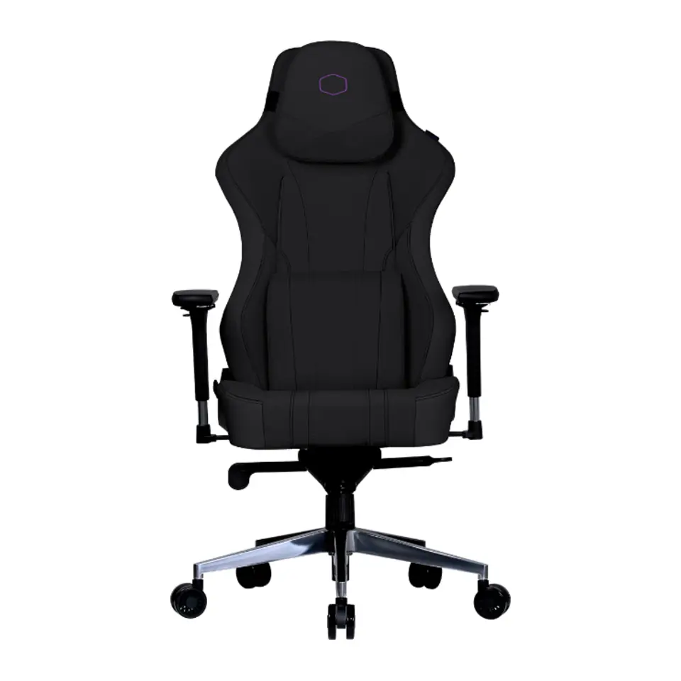 Cadeira Gamer Cooler Master Caliber X2C, Reclinável 90 a 180 Graus, Pistão Classe 4, Apoio de Braço 4D, Suporta até 150kg, Preto - CMI-GCX2C-BK