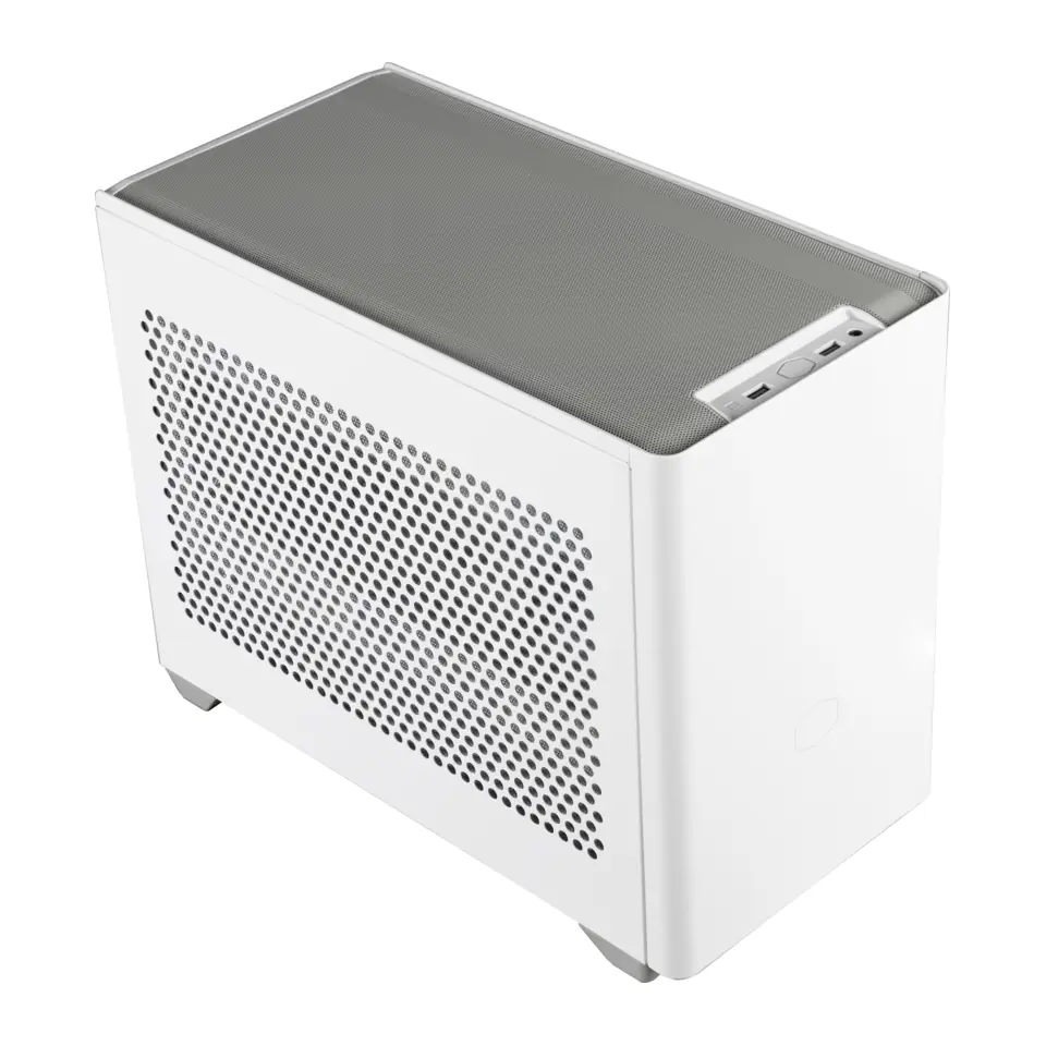 Gabinete Cooler Master MasterBox NR200, Mini-ITX, 1 Fan 120mm + 1 Fan 92mm, Branco - MCB-NR200-WNNN-S00