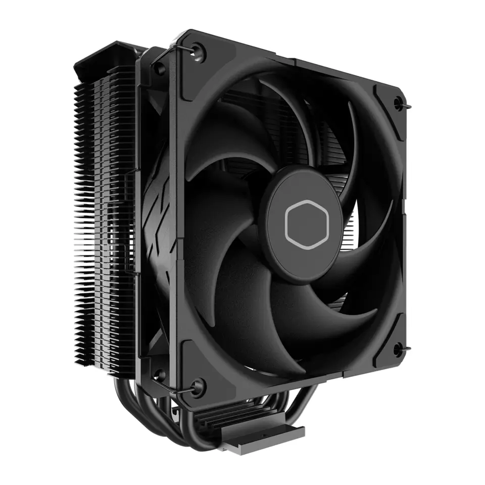 CPU Cooler Cooler Master Hyper 212 Black, 4 Heatpipes, Fan 120mm, Intel/AMD, Preto - RR-S4KK-25SN-R1