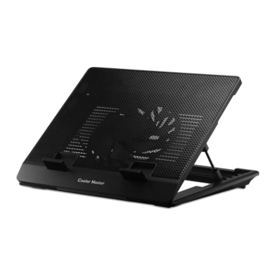 Base para Notebook Cooler Master Notepal ErgoStand Lite até 15,6", 1 Fan 160mm, Malha Metálica e Plástico, Preto - NBS-ESLK-GP