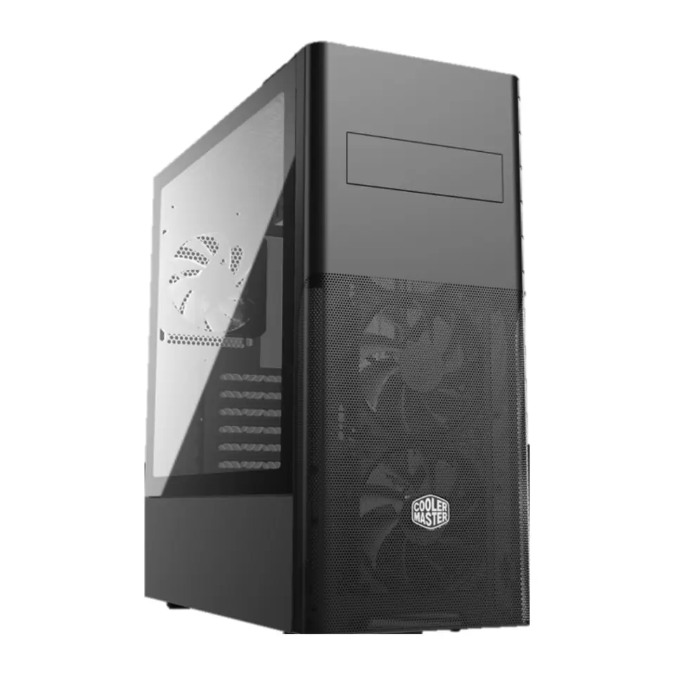 Gabinete Cooler Master MasterBox CM695, Mid Tower, ATX, Lateral em Vidro Temperado, 3 Fans 120mm, Baia 5,25", Preto - CM695-KG5N-S00