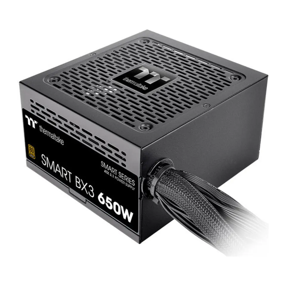 Fonte Thermaltake 650W Smart BX3 Bronze, ATX 3.1, 80 PLUS Bronze - PS-SPD-0650NNFABB-3