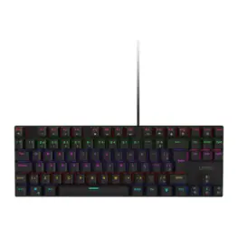 Teclado Mecânico Gamer Vinik Anihi TKL 75% Rainbow Switch Blue USB, Preto