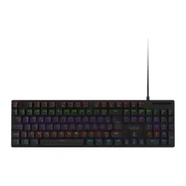 Teclado Mecânico Gamer Vinik Anihi Full Rainbow Switch Blue USB, Preto