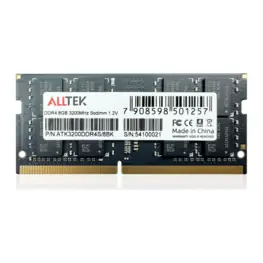Memória Notebook Alltek IN 8GB DDR4 SO-DIMM 3200MHz 1.2V