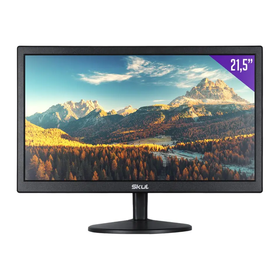 Monitor Skul Office 21,5" LED (1920x1080 / 75Hz / 5ms) - SM2155MS